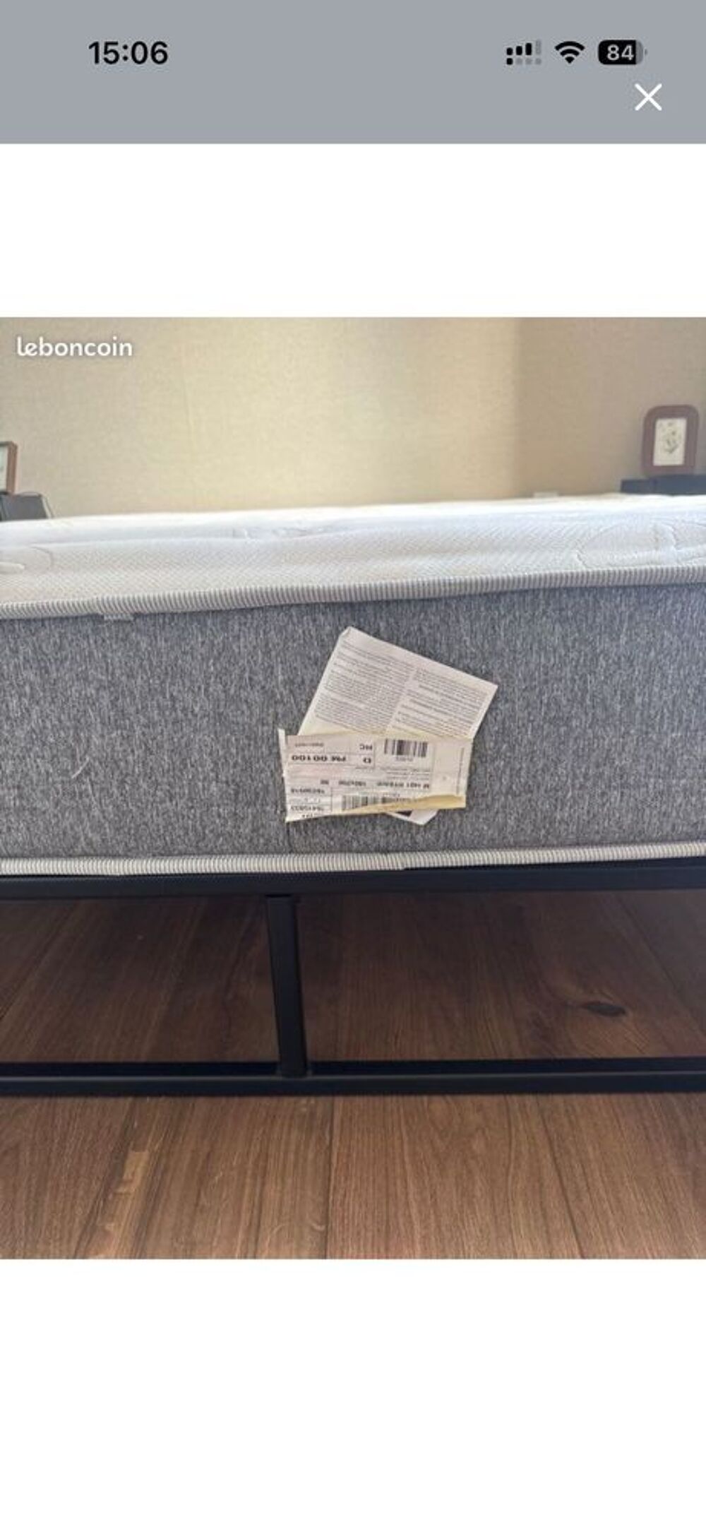 Matelas d h&ocirc;tellerie 180x200 avec sommier Meubles