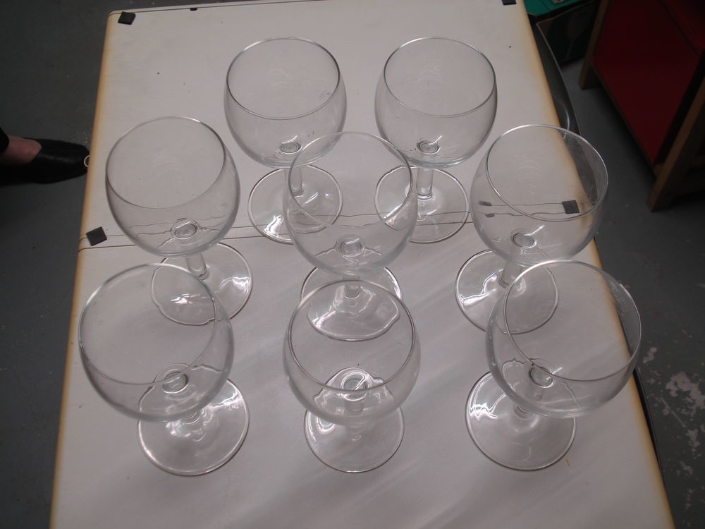  verres cristal hexagonal VENDUS et autre mod&egrave;les cristal Décoration