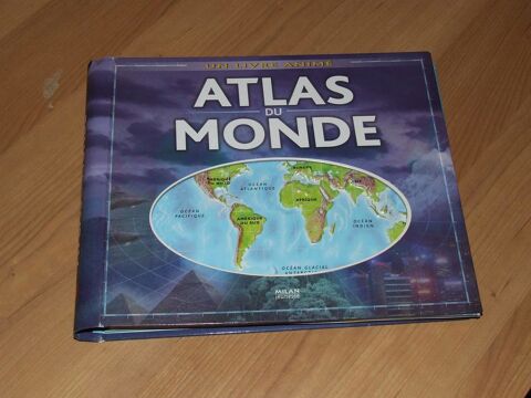 Atlas du monde, livre anim�, �dition MILAN jeunesse 4 Bagnolet (93)