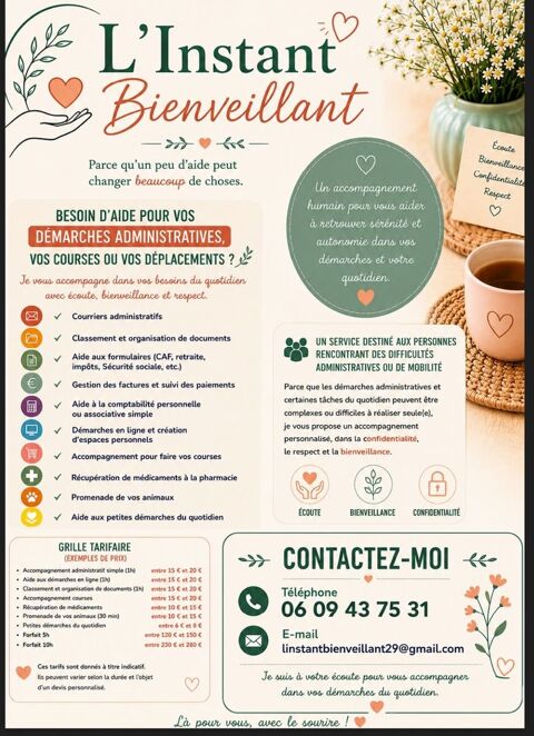 accompagnement en toute bienveillance 0 29490 Guipavas