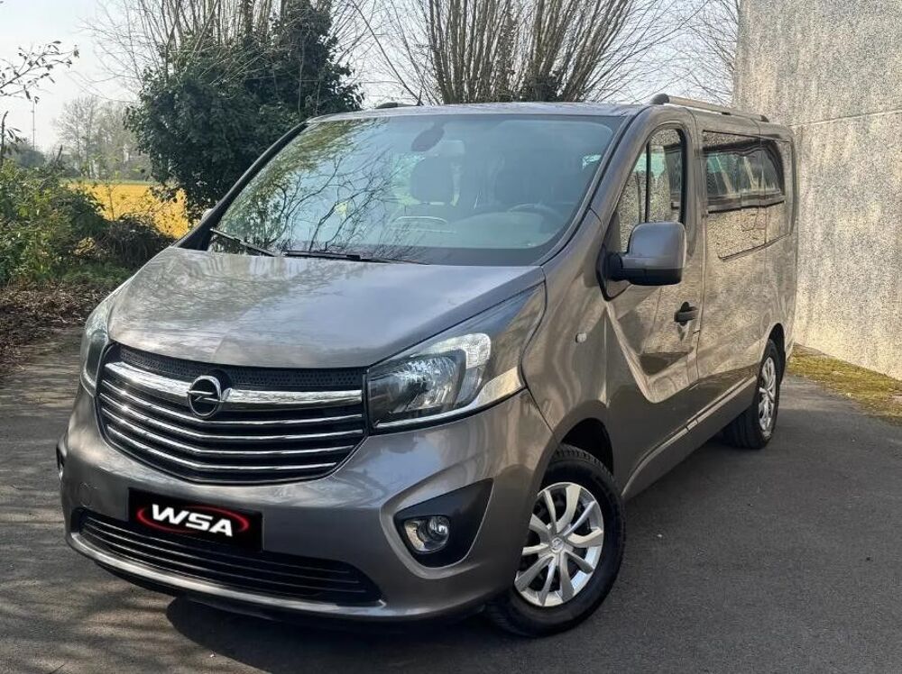 OPEL VIVARO COMBI L1 CDTI 1,6L 125cv Bi-Turbo Pack Clim ATTELAGE 8 PLACES "145316 Kms"