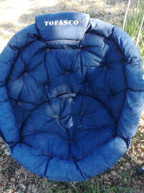 2 Fauteuils pliables en toile jean 0 La Roquebrussanne (83)