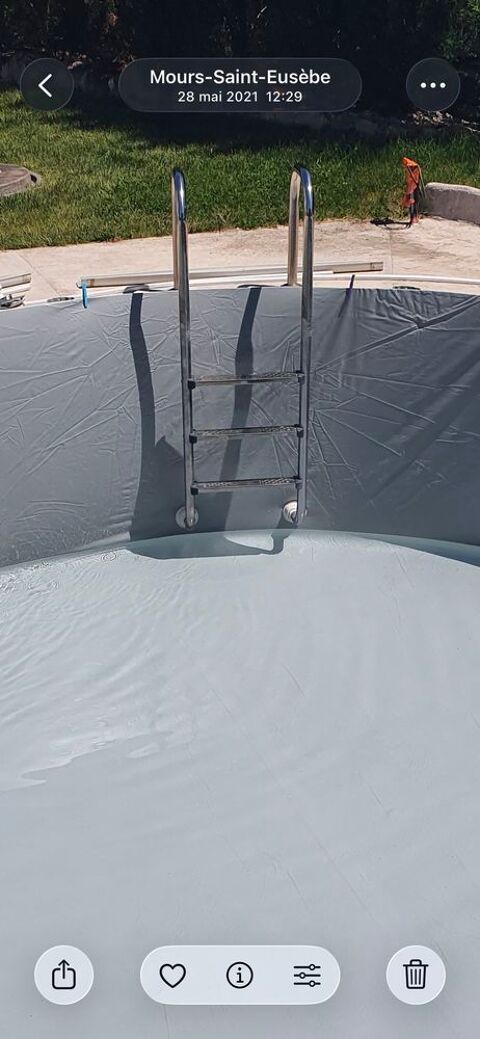 �chelle piscine 3 marches 50 Mours-Saint-Eus�be (26)