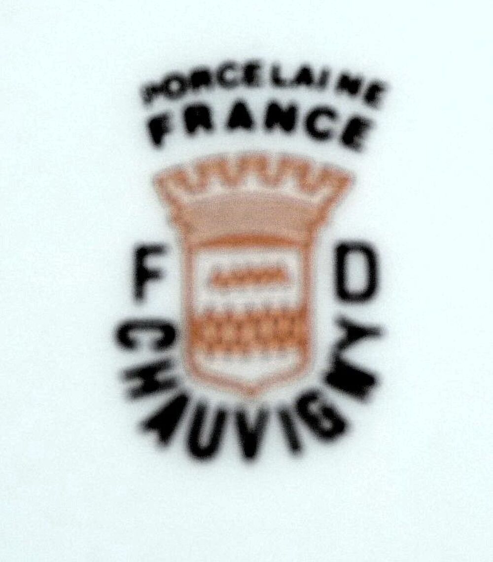 soupi&egrave;re Porcelaine FD CHAUVIGNY 