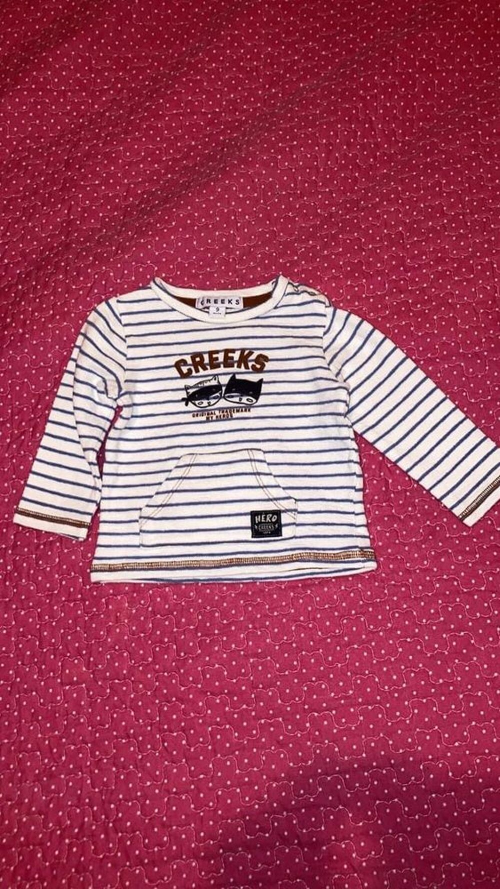 Tee shirt rayure Vtements enfants