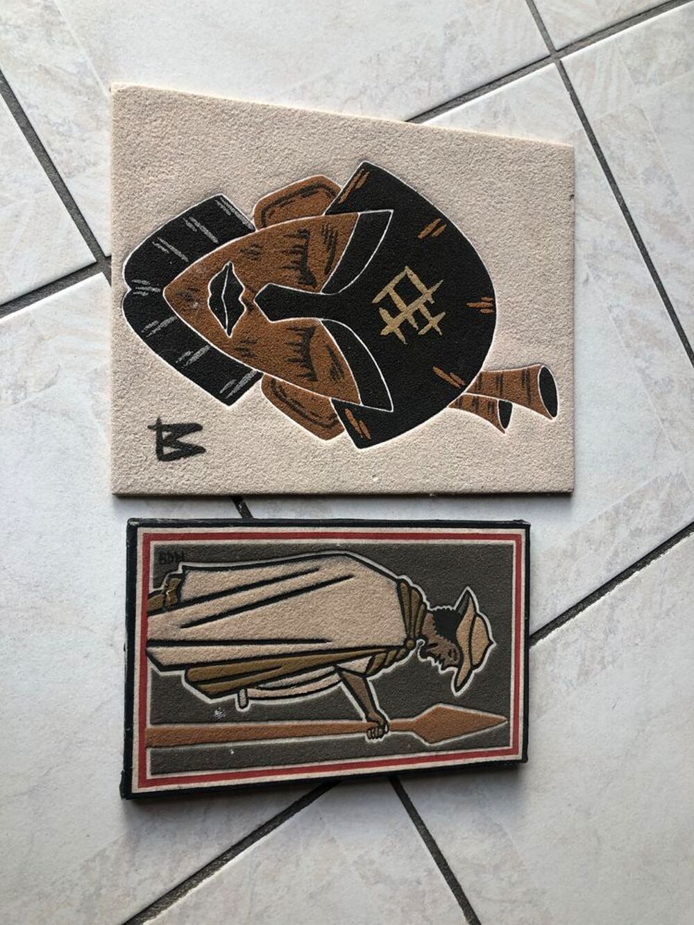 Tableaux et objets africains Dcoration