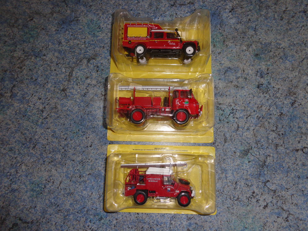 Un lot miniatures sapeurs-pompiers 1/43 - NEUF - 