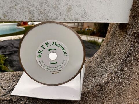 Disque diamant 200 mm coupe à eau carrelage granit etc .. Lorgues (83)