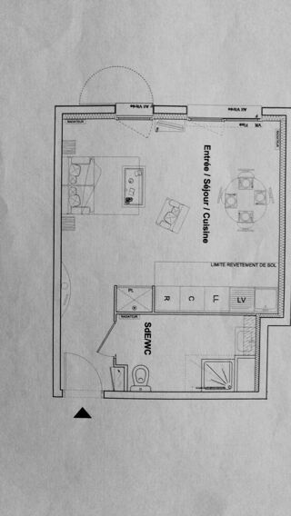  Appartement à louer 1 pièce 34 m²
