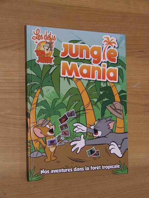 ALBUM, Jungle mania, les défis de Tom et Jerry, AUCHAN 1 Bagnolet (93)