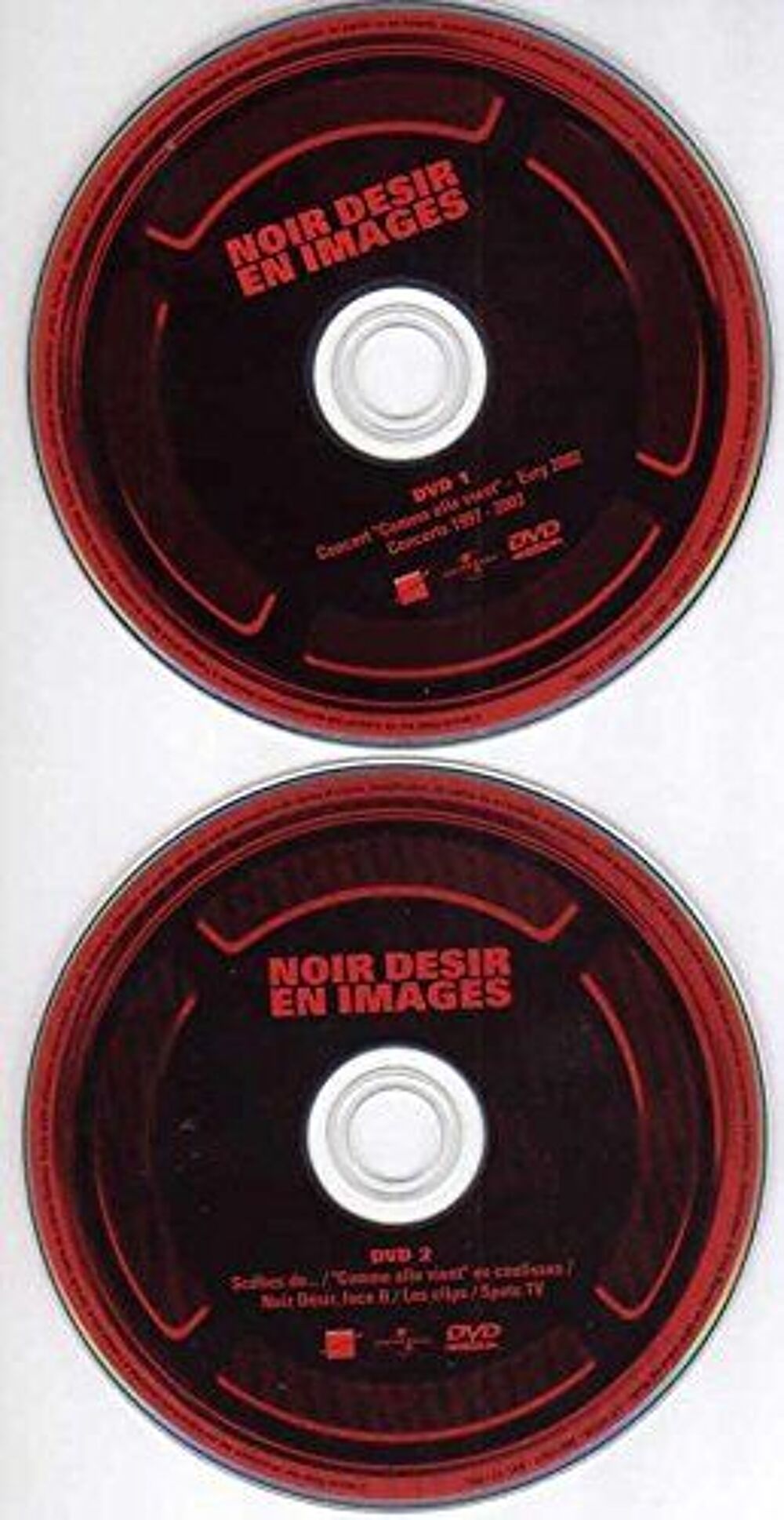 NOIR DESIR EN IMAGES DVD et blu-ray