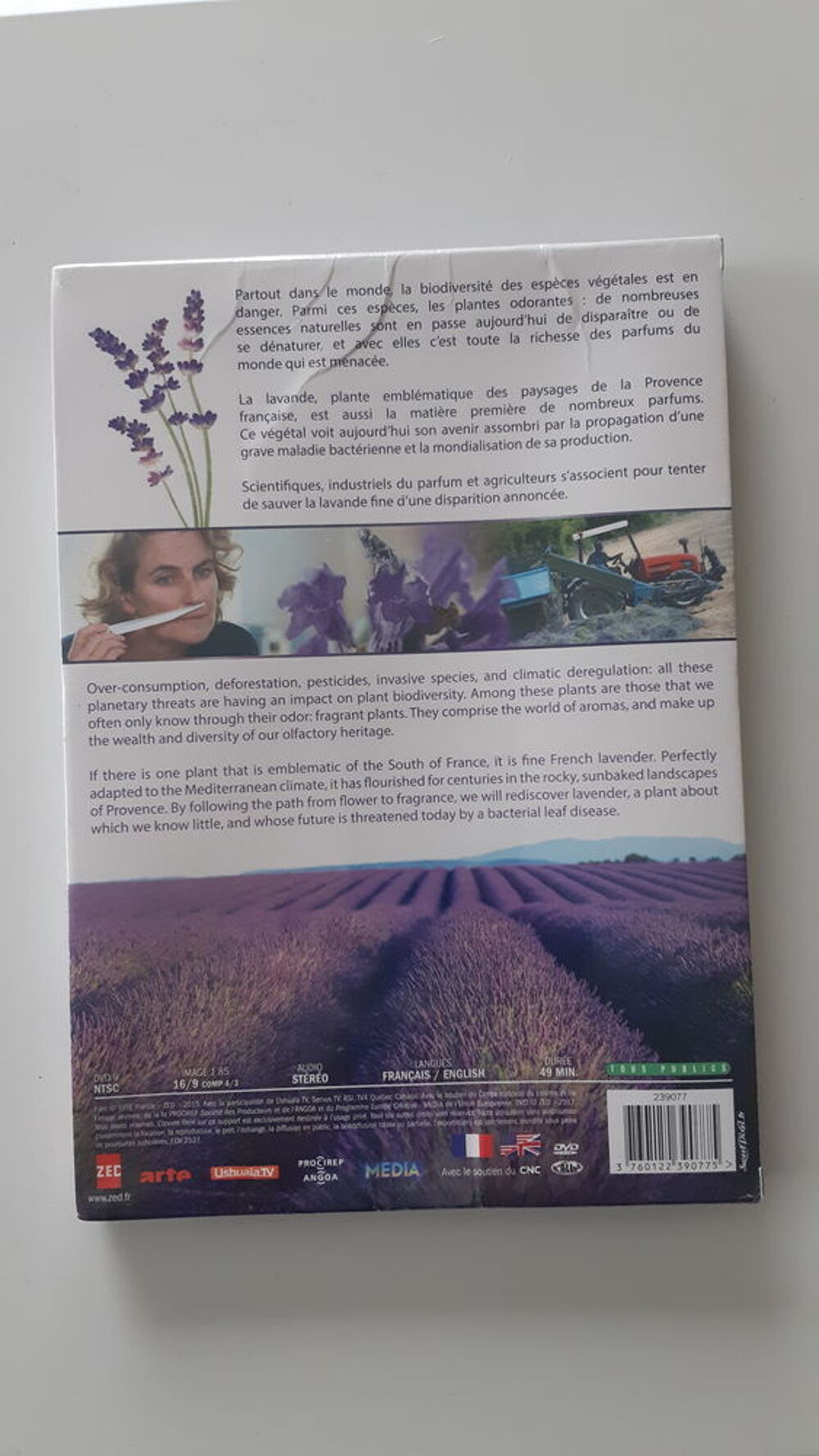 Tous les parfums du monde: la lavande fine de Provence DVD et blu-ray