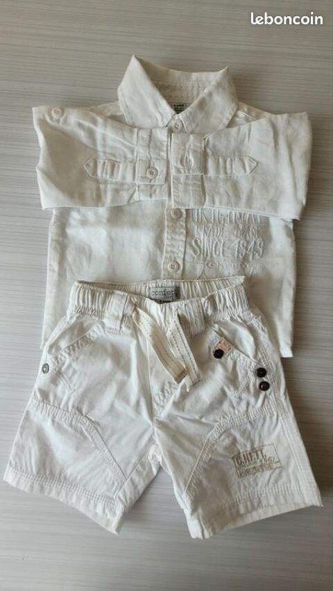 Ensemble blanc bébé ( 3 mois  ) 5 Bar-sur-Seine (10)