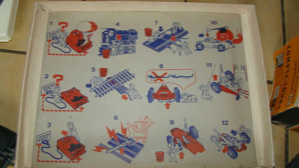 Circuit Record 64 Baby Jouef + accessoires - ann&eacute;es 1960
Jeux / jouets