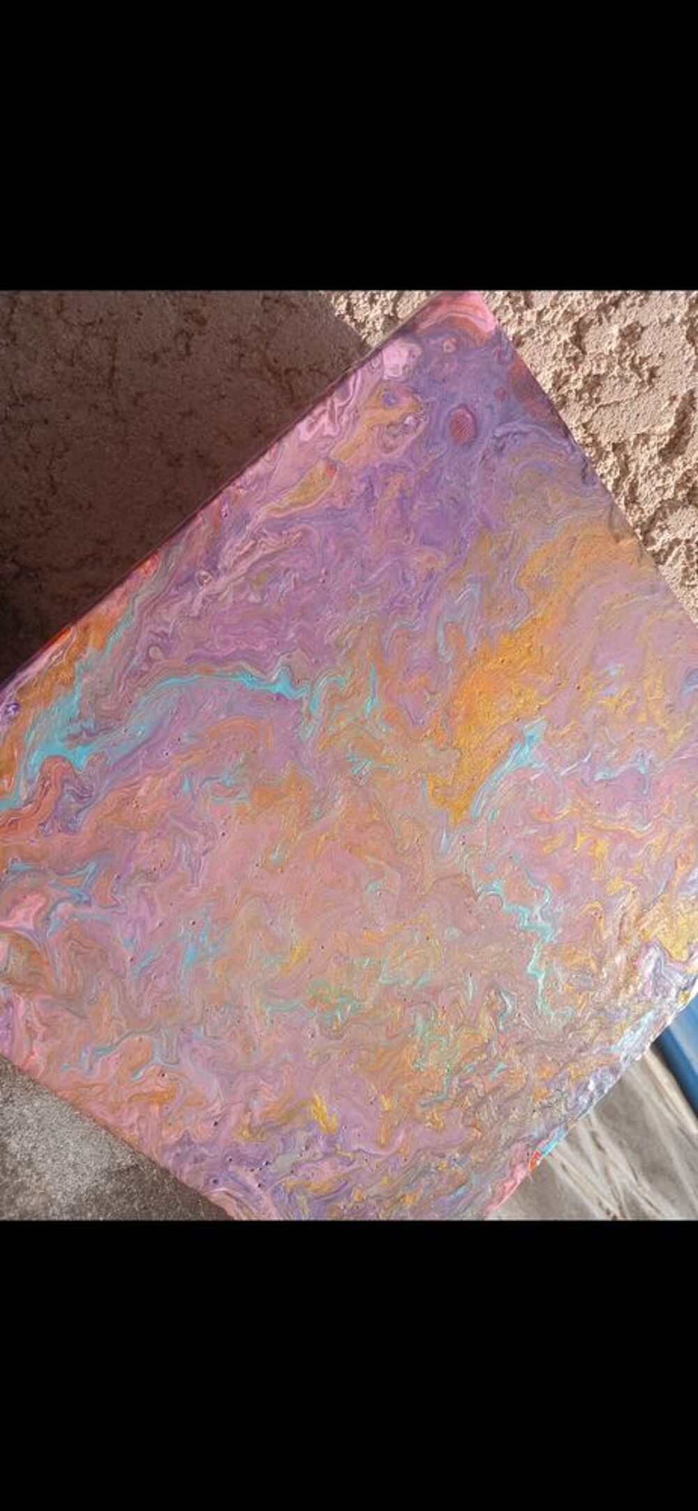 tableau abstrait Décoration