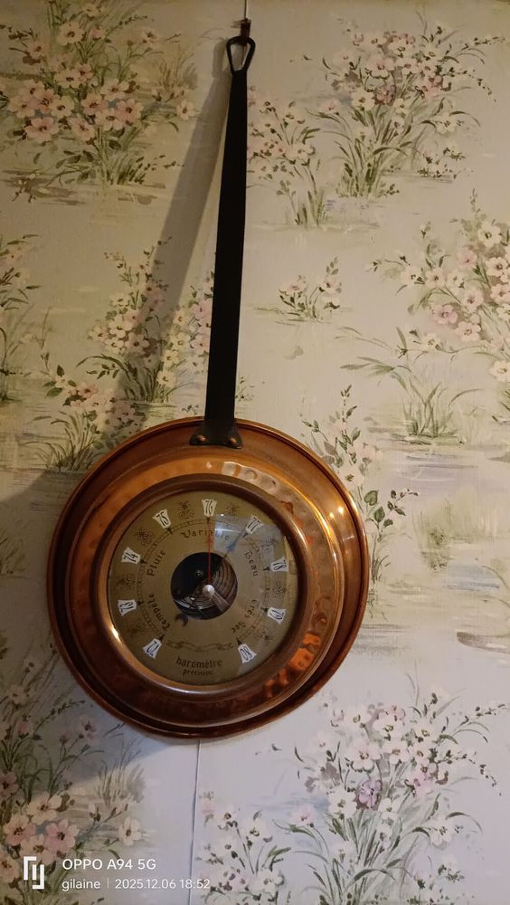 Barom&egrave;tre mural D�coration