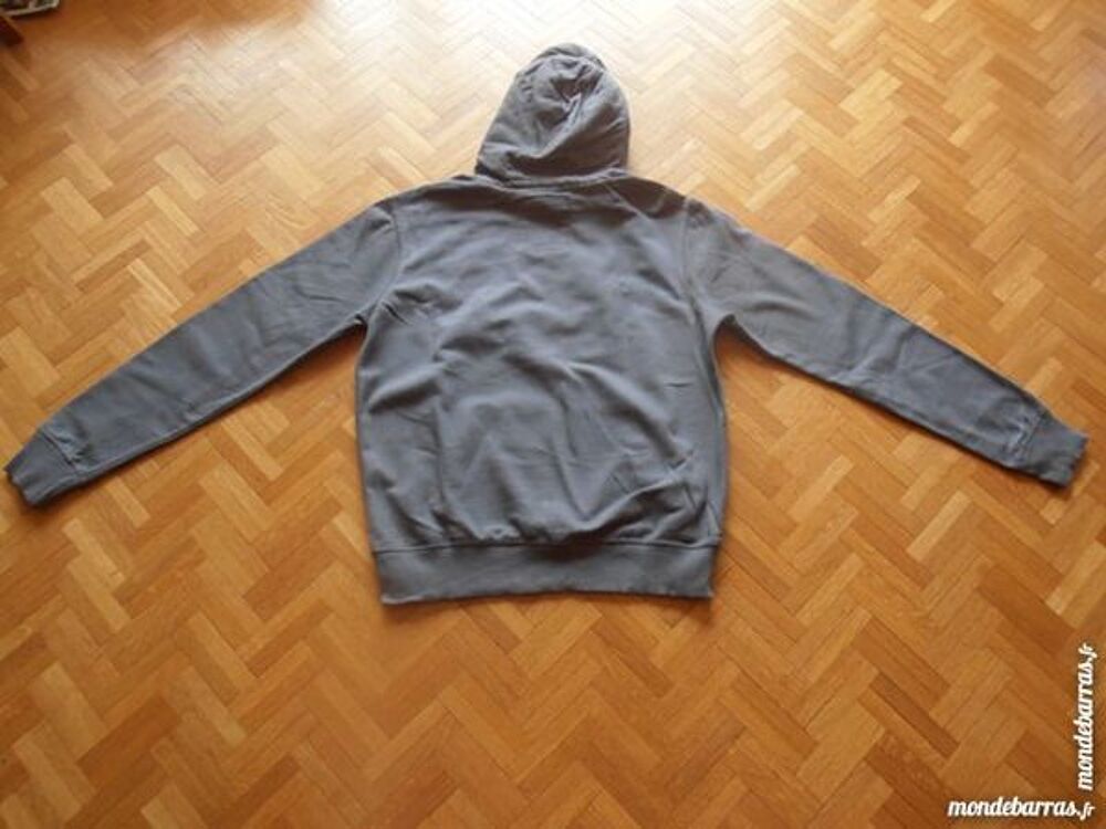 Sweat &agrave; capuche gris (V9) Vêtements