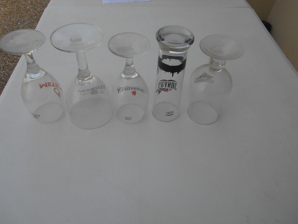 verre &agrave; bi&egrave;re Décoration