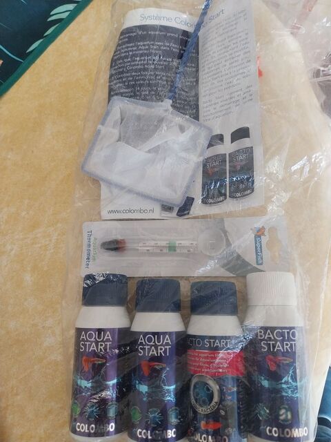 KIT  DE DEMARRAGE  POUR AQUARIUM
10 06160 Juan les pins