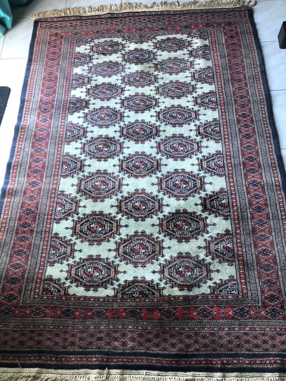 Tapis Pakistan 100% laine, fait main Décoration