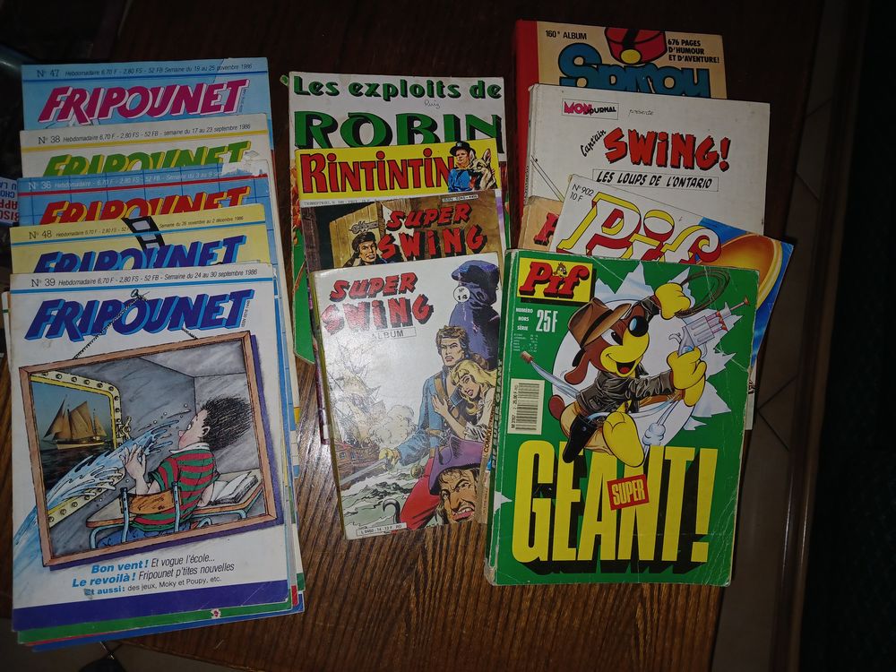 lot de 18 BD collection grand format Livres et BD