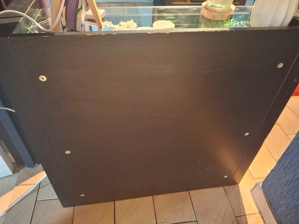meuble de chevet ou rangement ikea malm brun n&eacute;gociable Meubles