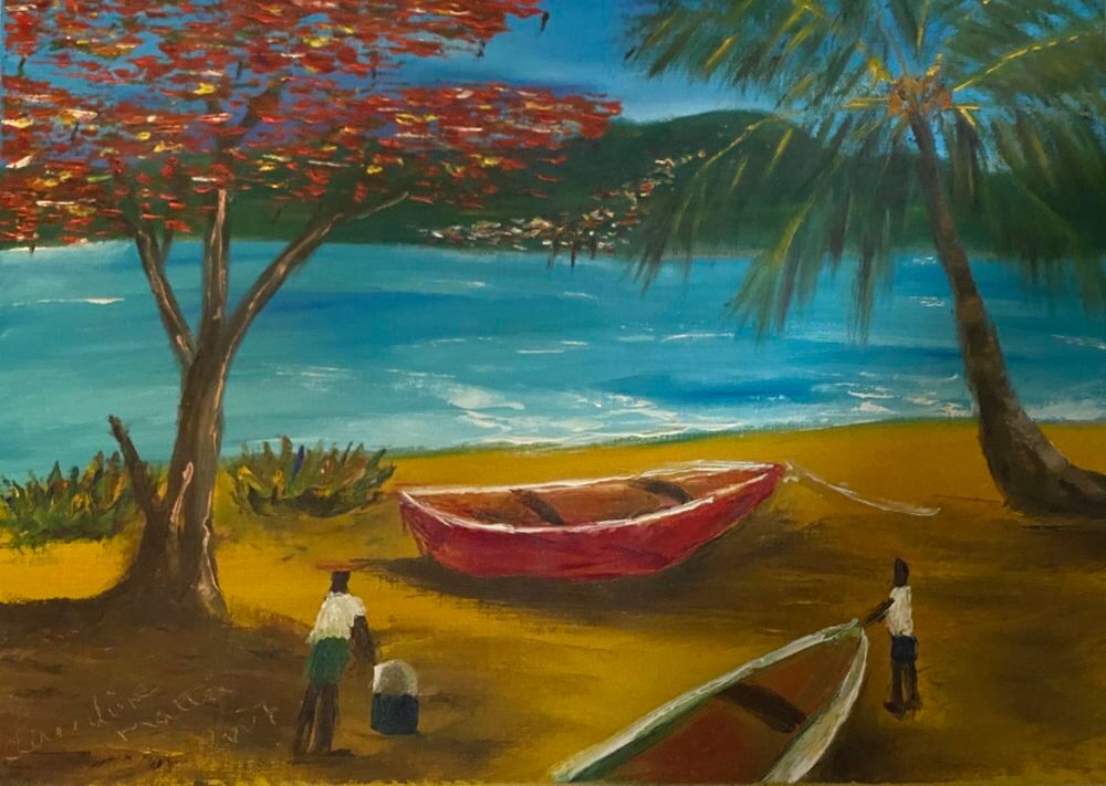60 tableaux du 20eme Peinture diverses acryliques paysages Décoration
