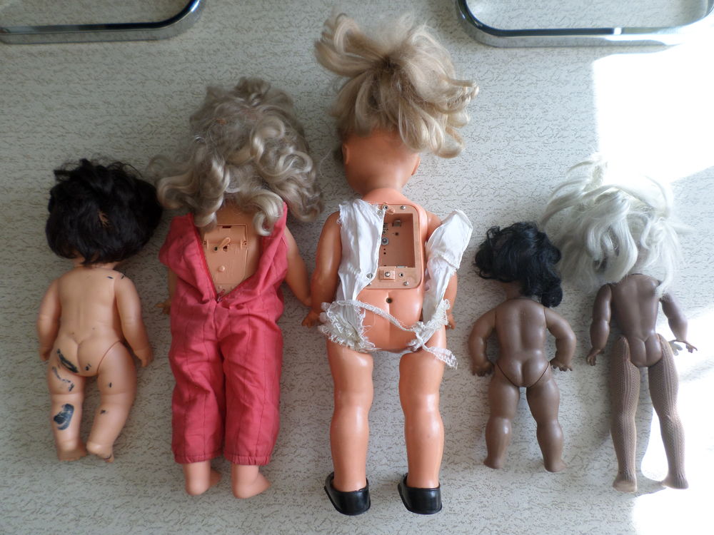 Lot poup&eacute;es bella - clodrey - collin - ginger 
