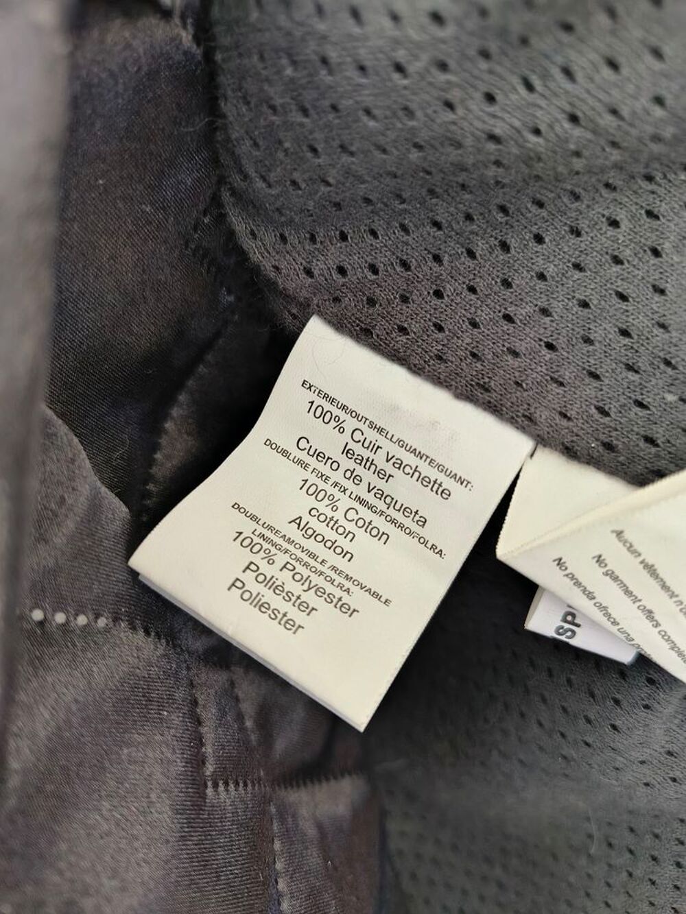 Blouson moto cuir toutes saisons femme Vêtements