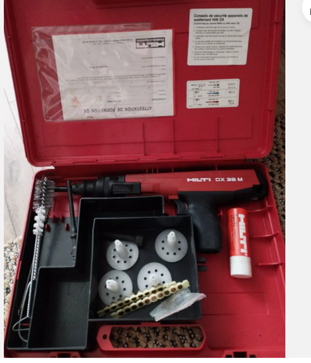 pistolet a scelement Bricolage