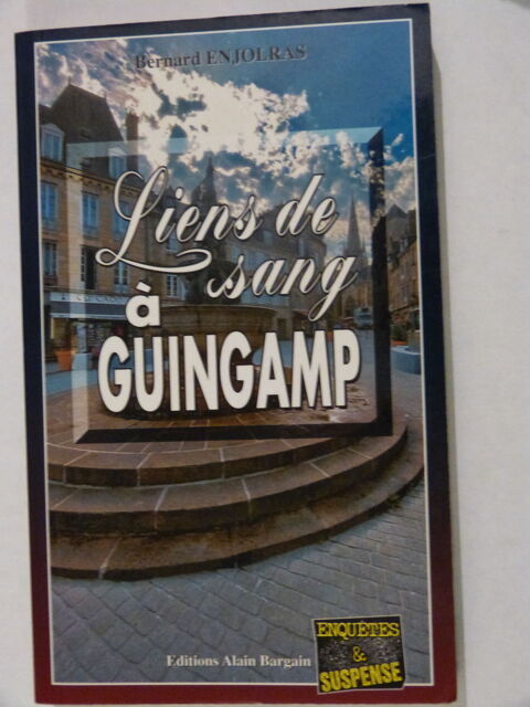 LIENS DE SANG A GUINGAMP  roman policier  BRETON BARGAIN 5 Brest (29)
