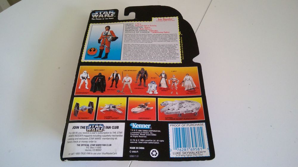 Figurine Luke Skywalker (Kenner) Jeux / jouets
