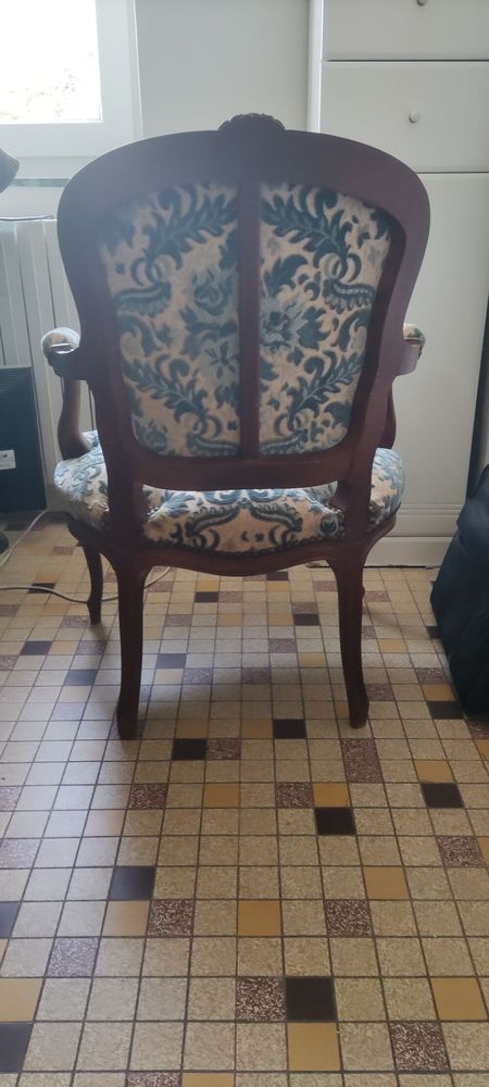 fauteuil cabriolet style Louis XV Meubles