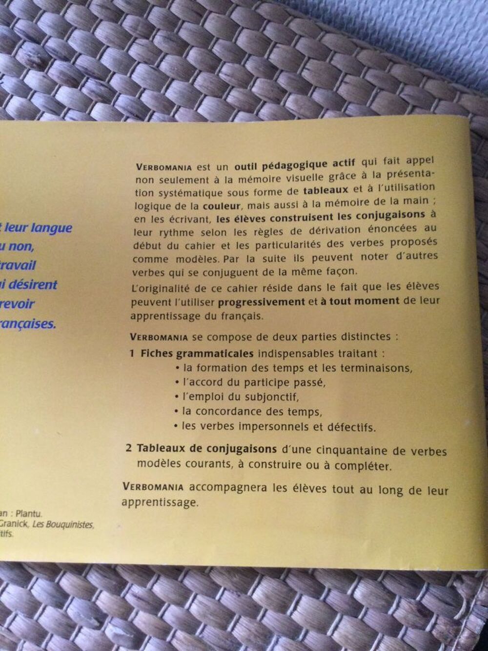 livre d apprentissage de conjugaison Livres et BD