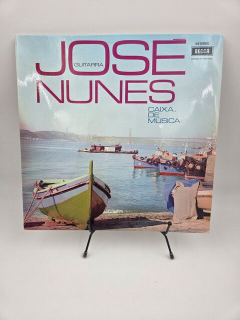 Vinyle 33 tours Jos� Nunes : Guitarra (Caixa de M�sica) 5 Vulbens (74)