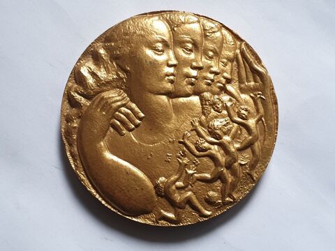 M�daille S�curit� Sociale 1988 40 Bordeaux (33)