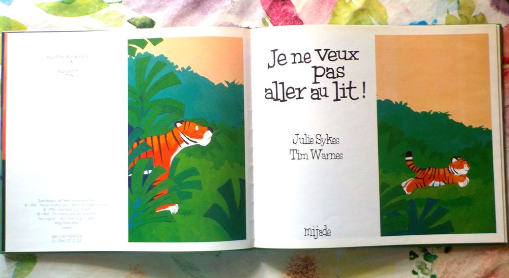 JE NE VEUX PAS ALLER AU LIT ! de J. SYKES et T. WARNES Livres et BD