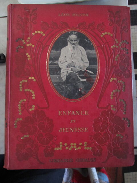 Enfance et jeunesse (Tolstoï) livre ancien Herblay (95)