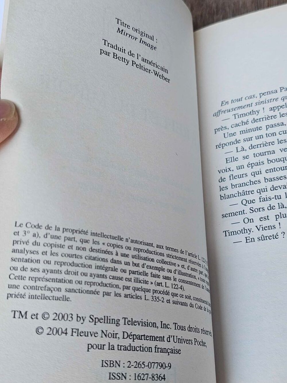 charmed le reflet du miroir Livres et BD