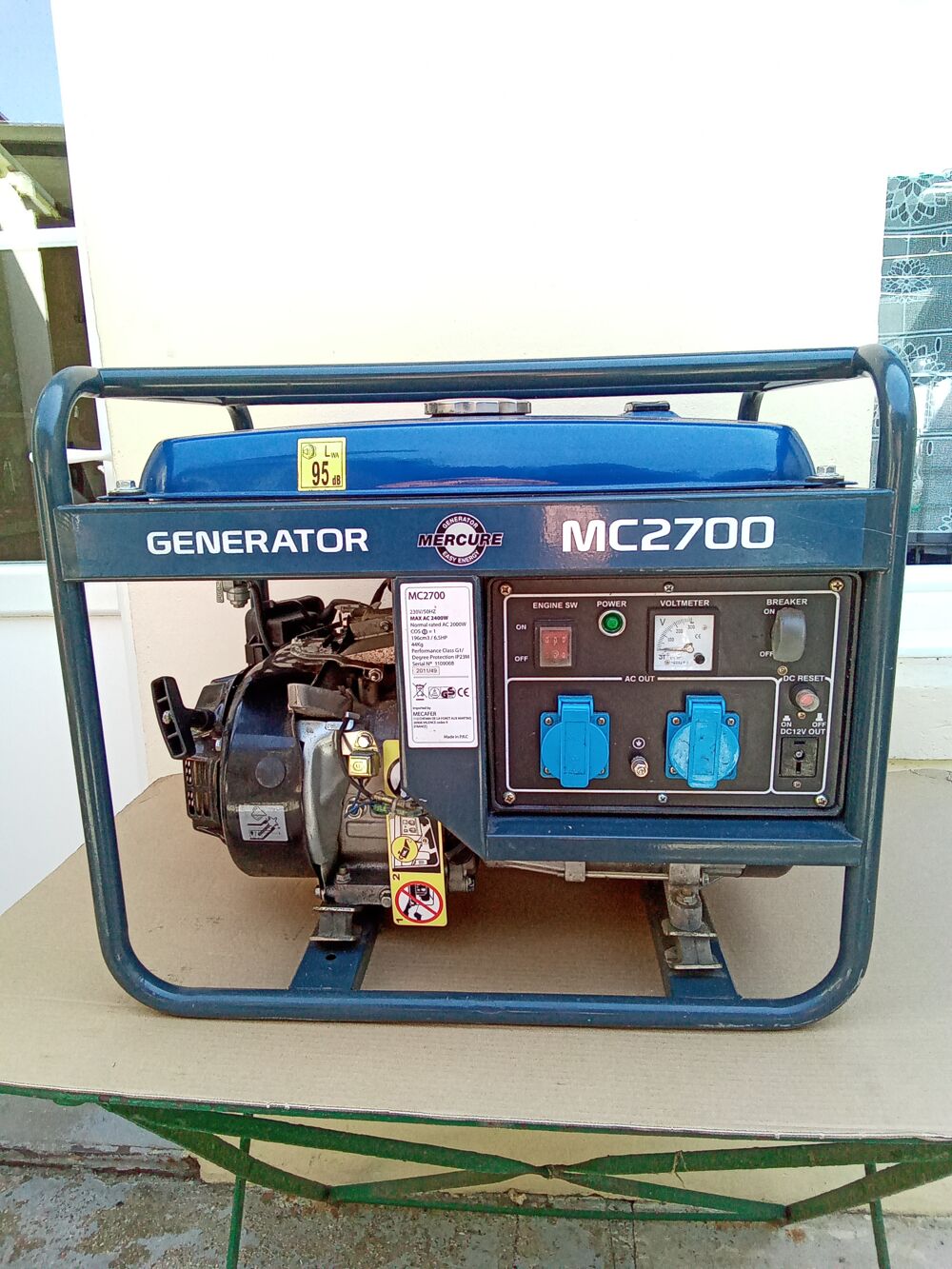 Groupe &eacute;lectrog&egrave;ne MC 2700 Bricolage