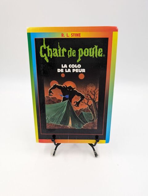 Livre Chair de Poule La Colo de la Peur 2 Vulbens (74)