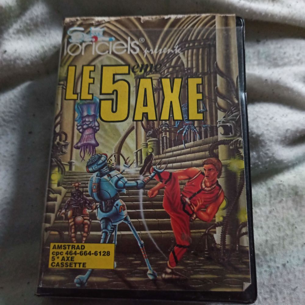 Le 5e axe , jeu amstrad Consoles et jeux vidéos