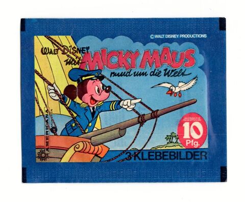 5 pochettes Micky Maus rund um die Welt - Americana - 1971 15 Argenteuil (95)