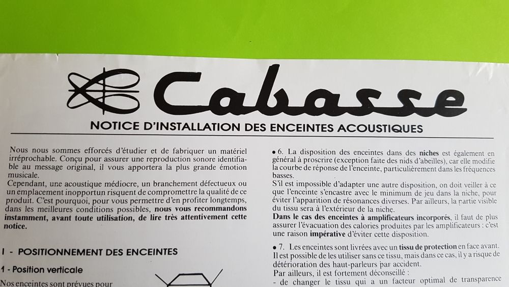 CABASSE Audio et hifi