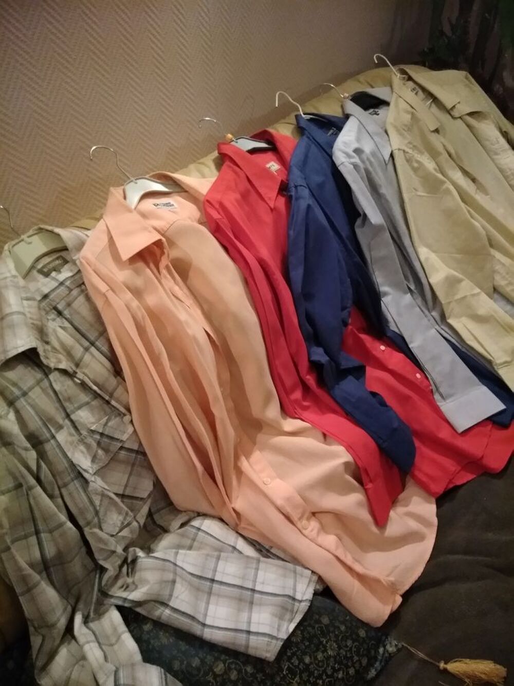 lot de 6 chemises homme Vêtements