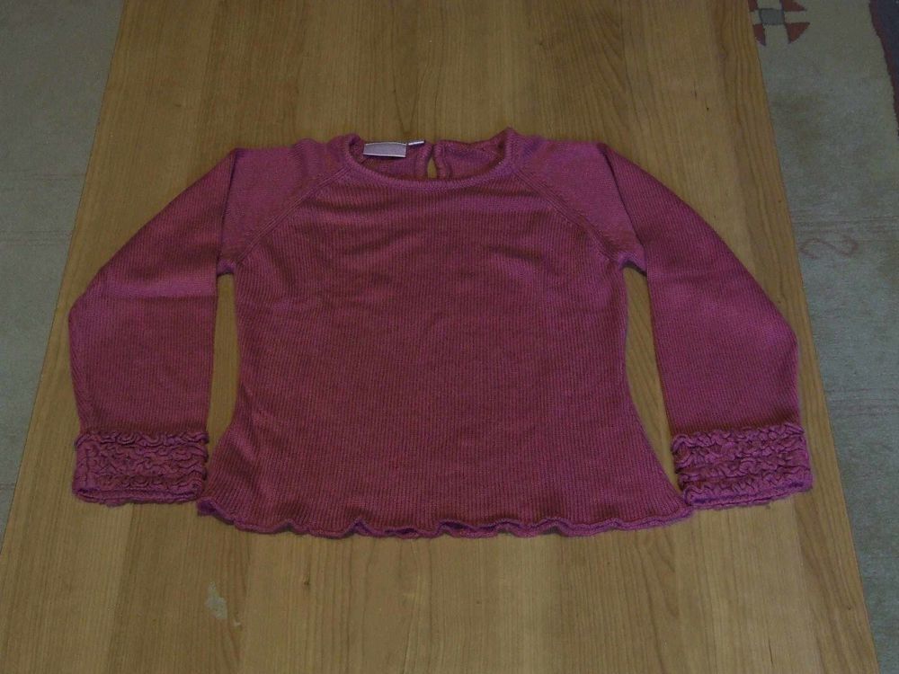 Pull col rond KIABI Vieux rose 8&nbsp;ans (126&nbsp;cm) TBE Vêtements enfants
