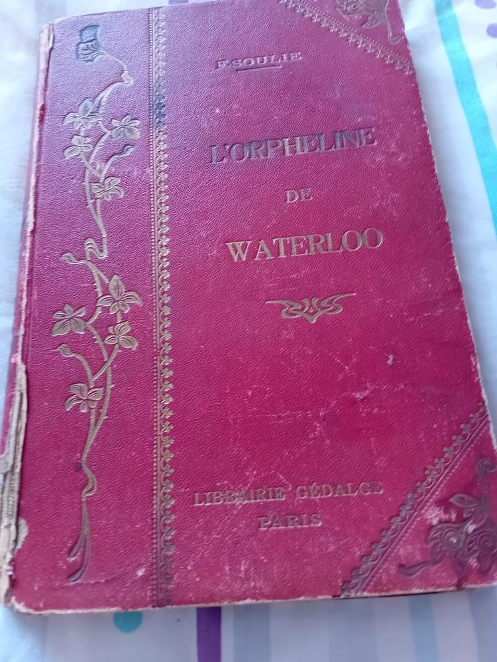 l orpheline de WATERLOO Livres et BD