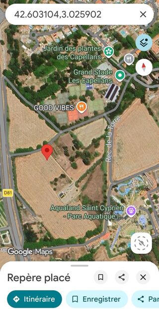  Terrain � vendre 4965 m� Lamalou-les-bains