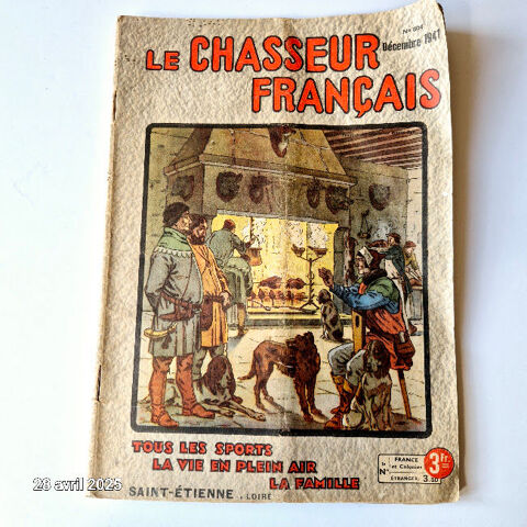 Livre revue : Le chasseur fran�ais N� 604 , d�cembre 1941 2 Saumur (49)