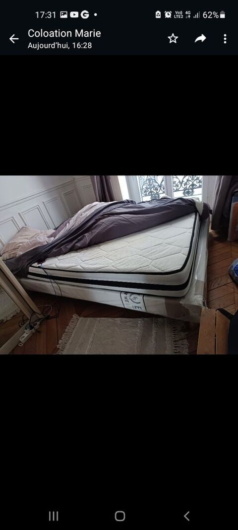 Lit 160/190cm tout neuf sous emballage 
270 Paris 8 (75)